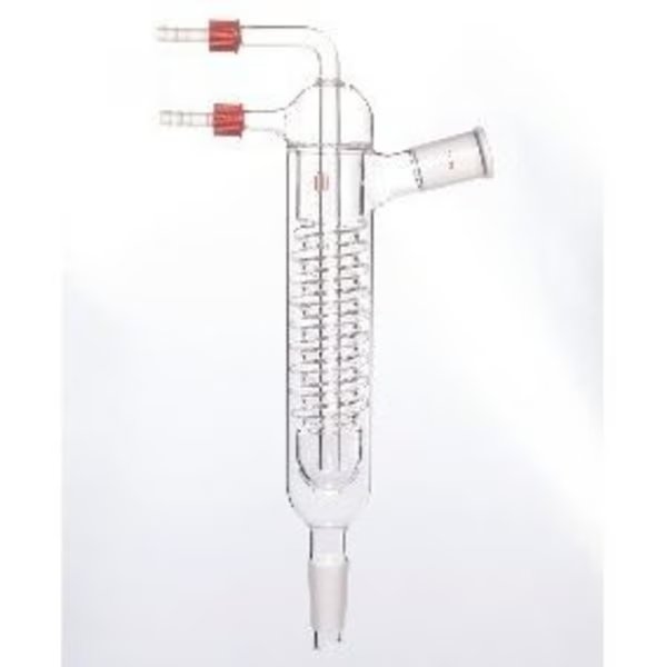 CONDENSER, FRIEDRICHS, REMOVABLE HOSE CONNECTIONS, 24/40-24/40., Synthware, Mfr#: C272440